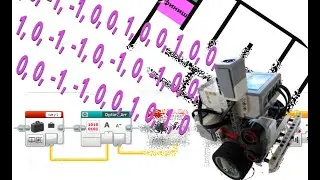 Учим LEGO робот проходить лабиринт