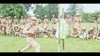 Assam police best trainer bayonet fighting demo#video #viral #motivation #training