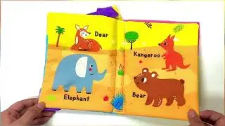 9789355418494   Animals Cloth Book
