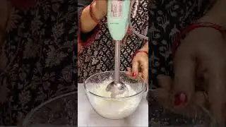Making Butter from Cream/ Malai using Electric Hand Blender