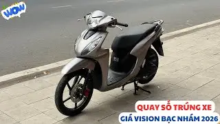 Giá & Reivew Chi Tiết Honda VISION Bạc Nhám 2026 Cực Sắc Nét & Trả Góp 0% Lãi 12/25| Tuấn Hồng Đức 6