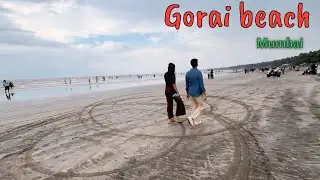 Gorai beach a beautiful beach in Borivali West !Mumbai !Thane! Bhayander ! Manori beach !