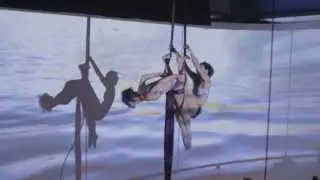 Aerial Silk Duo 'two of swords' - Treat Social Club