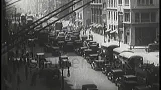 1920s traffic jam (LOTS OF OOGA HORNS!!)