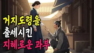 거지 도령을 출세시킨 지혜로운 과부ㅣ야담,민담,야사,옛날이야기,신화,전설,오디오북,재미있는이야기