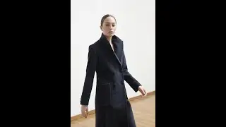 Abrigo Leiro. Cashmere y lana Bo&uuml;ret.