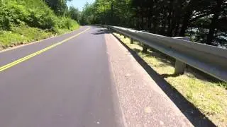 Biking Around Newfound Lake, New Hampshire