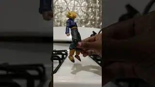 Future trunks posing