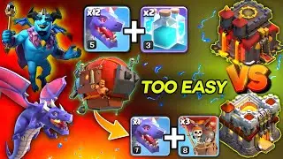 Crush TH11 with TH10 Dragon Attack! New 2025 Strategy
