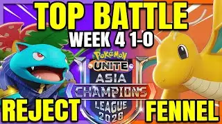 BANGER MATCH Reject vs Fennel - ACL Japan | Pokemon Unite
