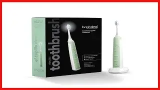 Brightline Rechargeable Sonic Electric Toothbrush ADA Accepted With Adjustable Intensity BuiltIn