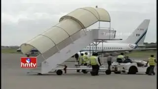 PM Modi Lands In Begumpet Airport | Leaves For Medak District | Live Updates | HMTV