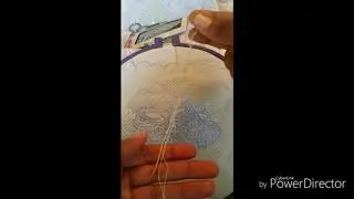 Stitching a Stamped Baby Blanket Tutorial (Invisible/Blind Cross Stitch Method)
