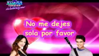 CONTIGO TODO (EIZA Y SANTIAGO) - KARAOKE - SUEÑA CONMIGO