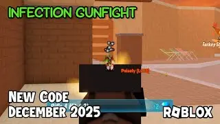 Roblox Infection Gunfight: новый код, декабрь 2025 года