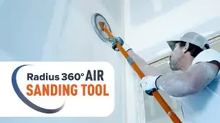Flawless Finishes, Zero Swirls | Radius 360&deg; Air Dustless Sanding
