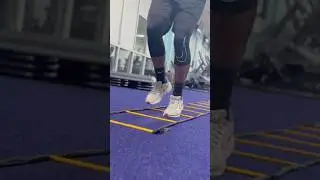 What workout helps you lose weight fast? Training in Nike Pegasus 39 - Agility Ladder workout