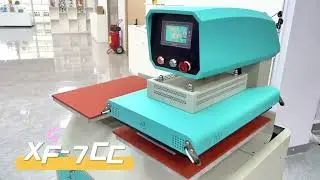 XF-7CC Heat Press Machine｜Stable Pressure & Even Heating