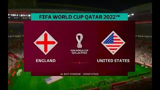 England vs United States | Fifa 23 World Cup Mode | Xbox X / PS5
