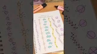 Try this cute bullet journal divider ideas😻😻#shorts