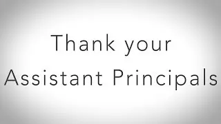 National Assistant Principals Week 2018