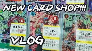 My First Card Shop hunt in Osaka Japan!!!