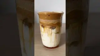 Caf&eacute; viral Teddy Graham latte 🧸🍯🤎 #coffee #cafe #coffeetime #coffeelover #recipe #recetas