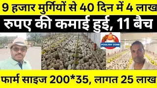 How much did IB company earn in 11 batches, how much did it take to build an EC poultry farm for ...