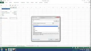 Time Value of Money   Excel Example 2