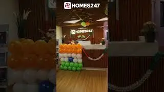 Republic Day celebration at Homes247 office  🇮🇳 #republicday #homes247 #republicdaycelebration