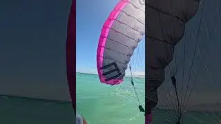 11 year old Santi standing on his first 35L Wing Foil Board!