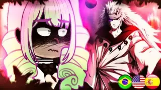 🇺🇸/🇪🇸/🇧🇷 Hashiras React to Tomioka As Madara – Gacha React