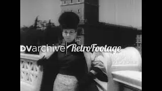 1960 - Women model new Italian fashions in front of landmarks