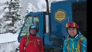 Skiing the Chugash mountains in Alyeska Alaska 2017
