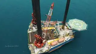Liftboat Teras Conquest at North Madura Offshore