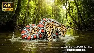 Amazon Rainforest Wildlife in 4K &ndash; Jaguars, Macaws and Hidden Wonders