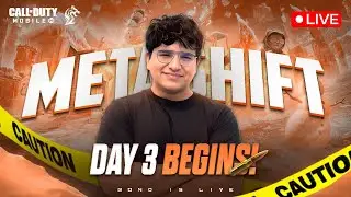 🔴LIVE | METASHIFT INIVITATIONAL DAY-4 |  SWISS STAGE MATCHES | LET THE CLASH BETWEEN CREATORS BEGIN