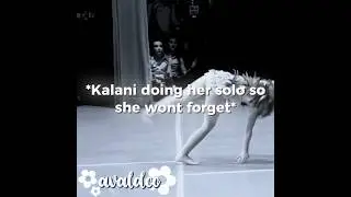 Kalani doing her solo so kenzie won't  forget! #dancemoms #blowup #goviral Ib: @Madz_AldcYT⁩&nbsp;
