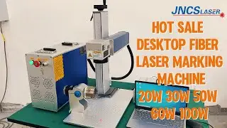 Hot Sale Small Desktop Fiber Laser Marking Machine 20w 30w 50w 60w 100w metal marking