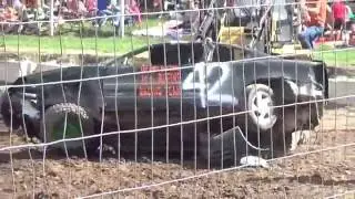 Bump And Run Racing At The Posen Potato Festski!! Posen Michigan 2016