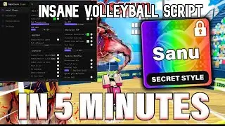 BEST **NEW** VOLLEYBALL LEGENDS SCRIPT😲✨ (FREE) (INF SPIN)(INF HITBOX)