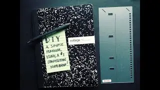 DIY Bullet Journaling Planner Using A $1 Composition Notebook