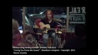 EL PASO SONG-WRITING CONTEST - FALL 2013 - (Pt 2 of 3)