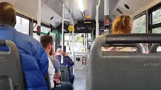 (HD) Onboard Metrobus Transbus Dart SLF SN03YCM 6288 30/07/2018