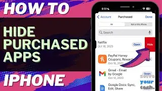 iOS 17: How to Hide Purchased App on iPhone