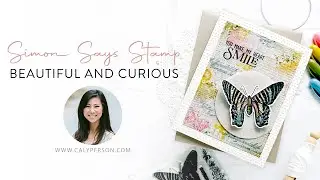 Simon Says Stamp - Beautiful and Curious using Distress Crayons 3 Ways