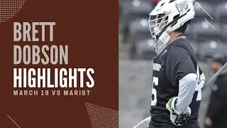 Brett Dobson Makes 19 Saves in Redfoxes - Highlights vs Marist