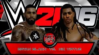 RTW Exhibition: Bryan Black vs Nic Virtue (WWE 2K16 - PS4) A.I vs A.I
