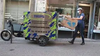 TRIPS module Cargo - E-Cargobike f&uuml;r Transport und Lieferung