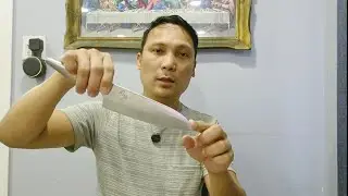 Kai 165mm Stainless Steel Santoku Knife Unboxing